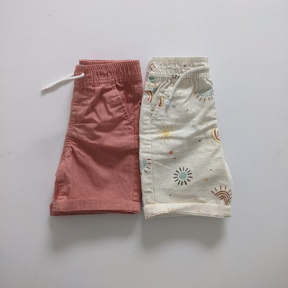 2 Primark Shorts 12-18mo - Picture 1 of 7